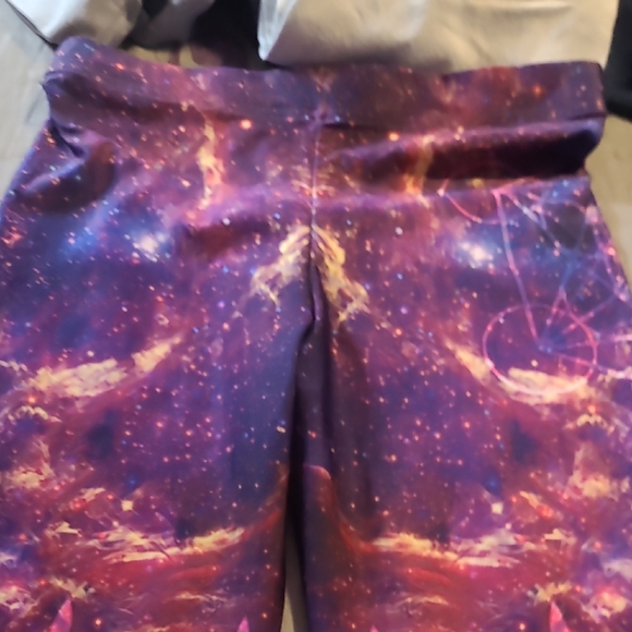 Metatron’s Galaxy Leggings By Moodhoops Size Medium - Picture 2 of 13